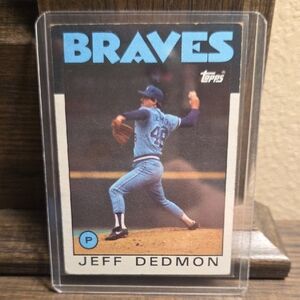 Topps Braves Trading Card - Jeff Dedmon
